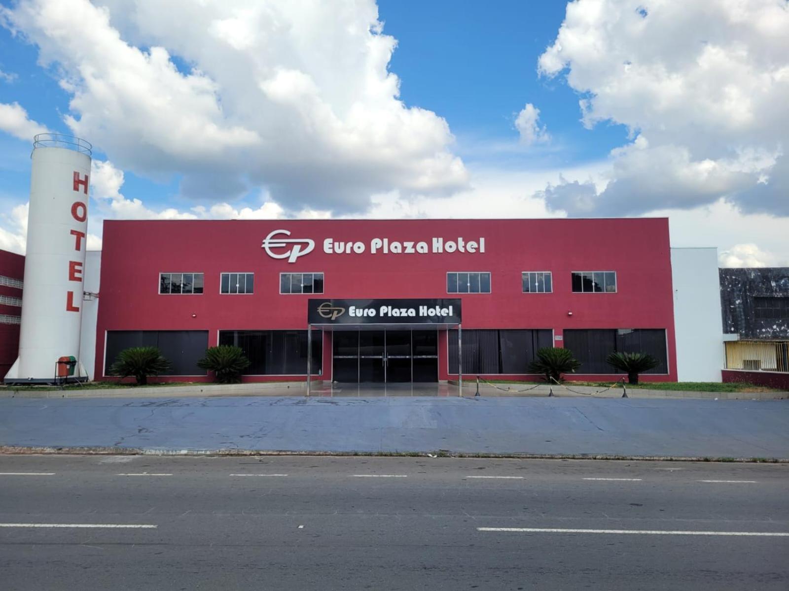 Euro Plaza Hotel - Proximo Ao Aeroporto De Goiania, Santa Genoveva المظهر الخارجي الصورة