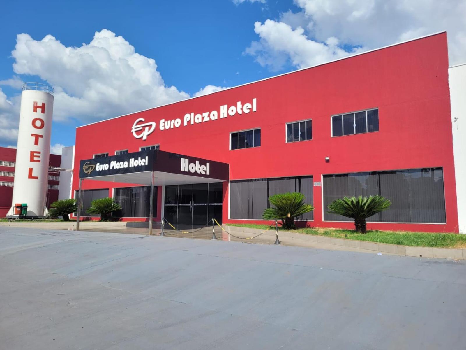 Euro Plaza Hotel - Proximo Ao Aeroporto De Goiania, Santa Genoveva المظهر الخارجي الصورة